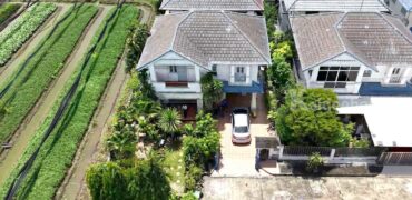 บ้านเดี่ยว จิรกานต์ 1 ไทรน้อย นนทบุรี หลังริม เนื้อที่ 60.4 ตร.ว.