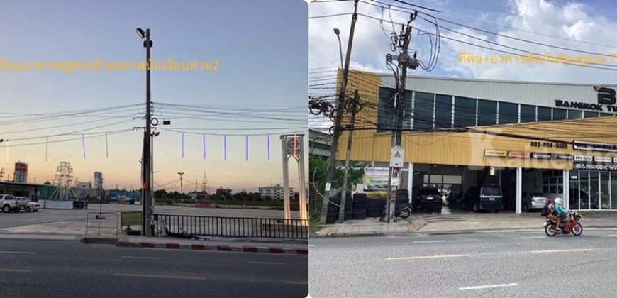 ขายที่ดินพร้อมตึก 3 ชั้นครึ่ง เนื้อที่ 116 ตารางวา สุขาภิบาล5 ใกล้ห้าแยกวัชรพล