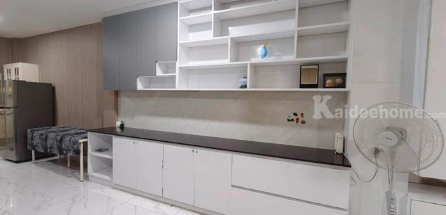 รหัสC7284 ทาวน์โฮมใกล้ MRTสุทธิสาร ให้เช่าทาวน์โฮม 4ชั้น ย่านรัชดาภิเษก สุทธิสาร ตกแต่งพร้อมอยู่