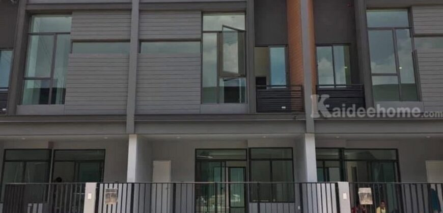 รหัสC7286 ทาวน์เฮ้าส์พร้อมอยู่ Verve Rama 9 Krungthep Kreetha เวิร์ฟ พระราม 9 กรุงเทพกรีฑา