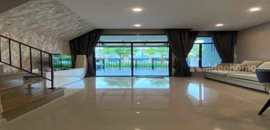 รหัสC7286 ทาวน์เฮ้าส์พร้อมอยู่ Verve Rama 9 Krungthep Kreetha เวิร์ฟ พระราม 9 กรุงเทพกรีฑา