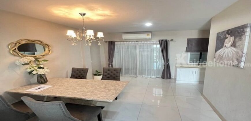รหัสC7287 Townhomeพร้อมอยู่ ทาวน์โฮม 3ชั้น หมู่บ้านรื่นฤดี7 รามอินทรา-หทัยราษฎร์ บ้านตกแต่งพร้อมอยู่