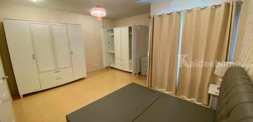 รหัสC7287 Townhomeพร้อมอยู่ ทาวน์โฮม 3ชั้น หมู่บ้านรื่นฤดี7 รามอินทรา-หทัยราษฎร์ บ้านตกแต่งพร้อมอยู่