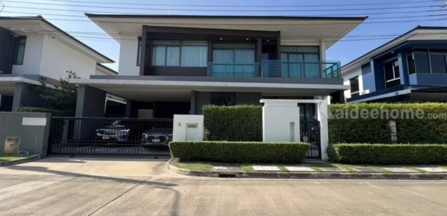 รหัสC7288 บ้านตกแต่งสวยพร้อมอยู่ บ้านเดี่ยว 2ชั้น หมู่บ้านเศรษฐสิริ กรุงเทพกรีฑา ตกแต่งพร้อมเข้าอยู่
