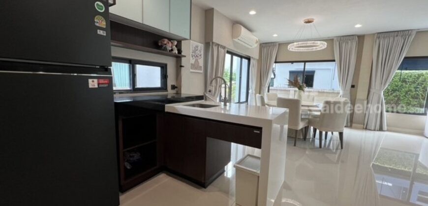 รหัสC7288 บ้านตกแต่งสวยพร้อมอยู่ บ้านเดี่ยว 2ชั้น หมู่บ้านเศรษฐสิริ กรุงเทพกรีฑา ตกแต่งพร้อมเข้าอยู่