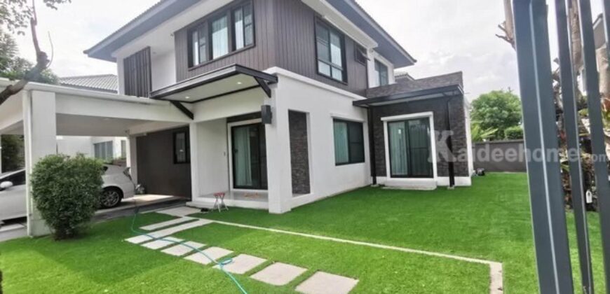 รหัสC7290 บ้านตกแต่งพร้อมอยู่ ใกล้เมกาบางนา บ้านเดี่ยว 2ชั้น หมู่บ้านมัณฑนา บางนา กม.7