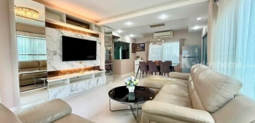 รหัสC7290 บ้านตกแต่งพร้อมอยู่ ใกล้เมกาบางนา บ้านเดี่ยว 2ชั้น หมู่บ้านมัณฑนา บางนา กม.7