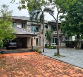 รหัสC7299 บ้านตกแต่งเฟอร์ครบพร้อมอยู่ บ้านเดี่ยวหมู่บ้านณุศาศิริ บางนา ถนนกิ่งแก้ว บางพลี สมุทรปราการ