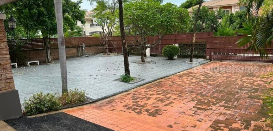 รหัสC7299 บ้านตกแต่งเฟอร์ครบพร้อมอยู่ บ้านเดี่ยวหมู่บ้านณุศาศิริ บางนา ถนนกิ่งแก้ว บางพลี สมุทรปราการ