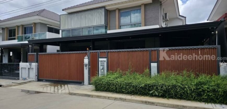 รหัสC7300 ให้เช่าบ้านเดี่ยว 2ชั้น หมู่บ้านเพอร์เฟค เพลส ลาดกระบัง บางพลี สมุทรปราการ