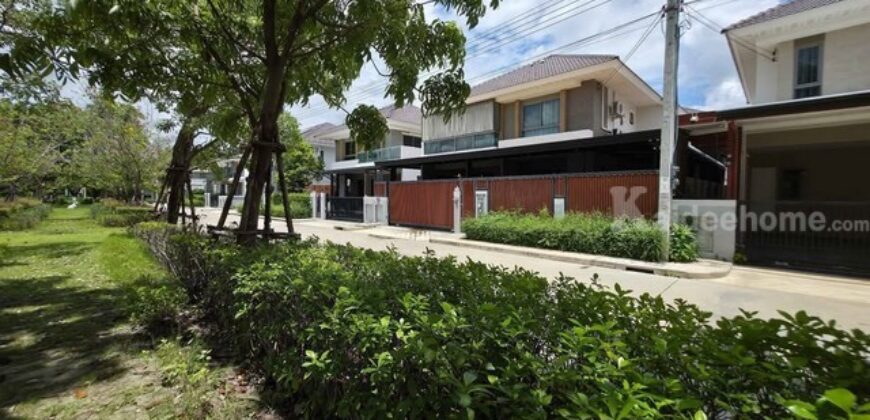 รหัสC7300 ให้เช่าบ้านเดี่ยว 2ชั้น หมู่บ้านเพอร์เฟค เพลส ลาดกระบัง บางพลี สมุทรปราการ