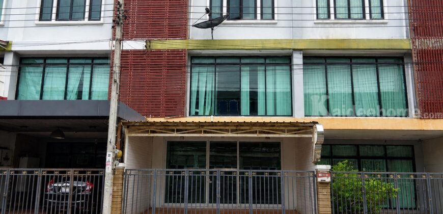 🚩 ให้เช่า ทาวน์โฮม 3 ชั้น หน้ากว้าง ทำเลดี ต้นซอยนวมินทร์ 74 เป็นที่พักอาศัยเหมาะกับประกอบกิจการ