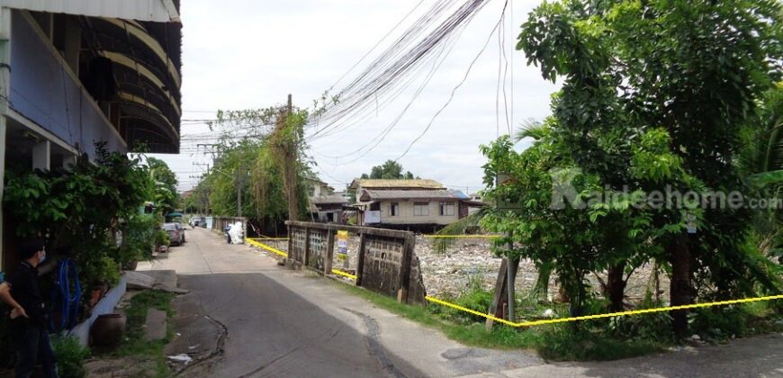 🚩 ขาย ที่ดิน 1 ไร่ แปลงหัวมุม ถนนจักกะพาก ตรงข้ามโรงพยาบาลสมุทรปราการ เข้าซอยเพียง 180 เมตร