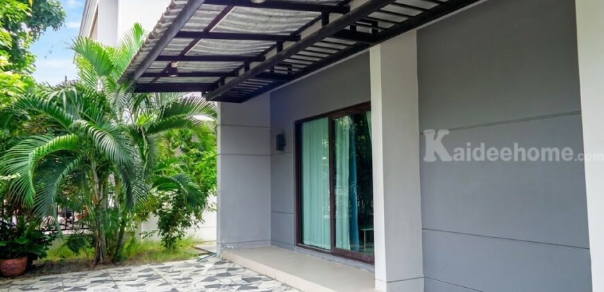 🚩 บ้านเดี่ยวหลังใหญ่สภาพยังใหม่ ตกแต่งพร้อมอยู่ ใกล้ทางด่วน รามอินทรา-อาจณรงค์ ด่านจตุโชติ