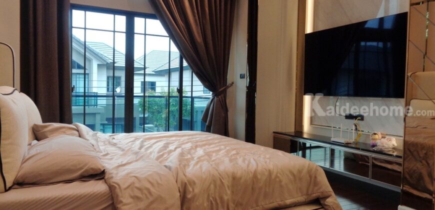 🚩 Luxury Nordic Living! ขายบ้านเดี่ยวหรู 77.1 ตร.ว. “บางกอก บูเลอวาร์ด รามอินทรา – เสรีไทย 2”