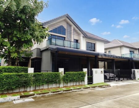 🚩 Luxury Nordic Living! ขายบ้านเดี่ยวหรู 77.1 ตร.ว. “บางกอก บูเลอวาร์ด รามอินทรา – เสรีไทย 2”