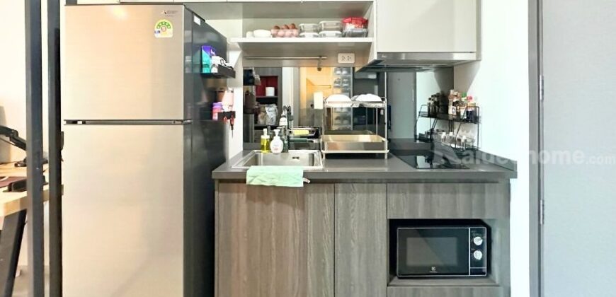 IDEO รัชดา-สุทธิสาร ชั้นบนสุด วิวโล่ง 180° ห้องพิเศษไม่ติดใคร ใกล้ MRT สุทธิสาร : IDEO Ratchada-Sutthisan
