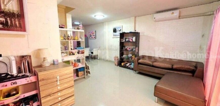ทาวน์โฮม 2 ชั้น ซื่อตรง สายไหม บ้านพร้อมอยู่ ถูกสุดในโครงการ