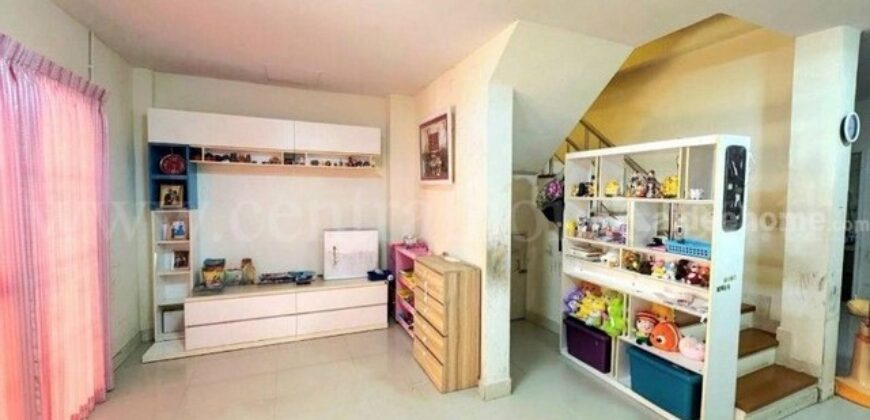 ทาวน์โฮม 2 ชั้น ซื่อตรง สายไหม บ้านพร้อมอยู่ ถูกสุดในโครงการ