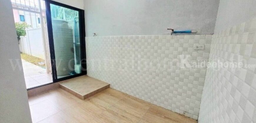 ทาวน์โฮม 2 ชั้น ภัทรไพรเวท 2 เฟส 3 หลังมุม ต้นโครงการ บ้านใหม่เหมือนมือ 1