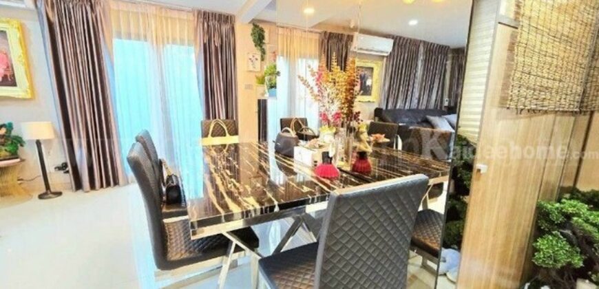 บ้านแฝด เดอะแพลนท์ วงแหวน – รังสิต หลังมุม บ้านสวย พร้อมอยู่