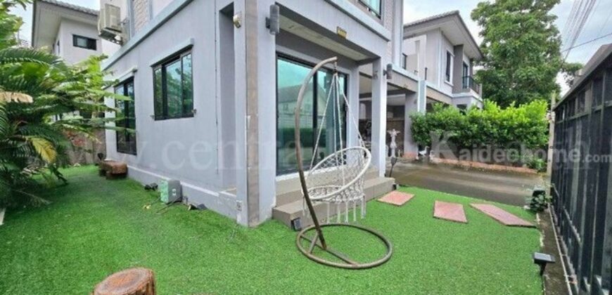 บ้านแฝด เดอะแพลนท์ วงแหวน – รังสิต หลังมุม บ้านสวย พร้อมอยู่