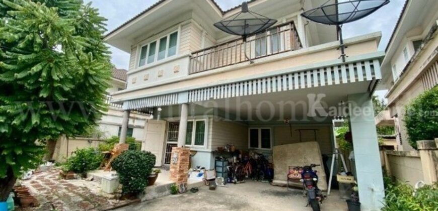บ้านเดี่ยว นนทิชา อยุธยา ใกล้เซ็นทรัลอยุธยา ทำเลดี ถูกสุดในโครงการ