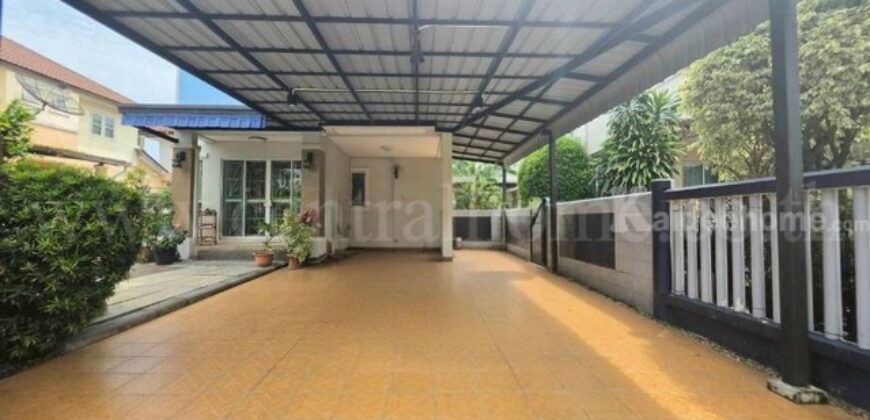 บ้านเดี่ยว 56.8 ตรว. หมู่บ้านสิรีนเฮ้าส์ บางนา กม.29 บ้านสวย ต่อเติมครบ พร้อมอยู่ ราคาถูก