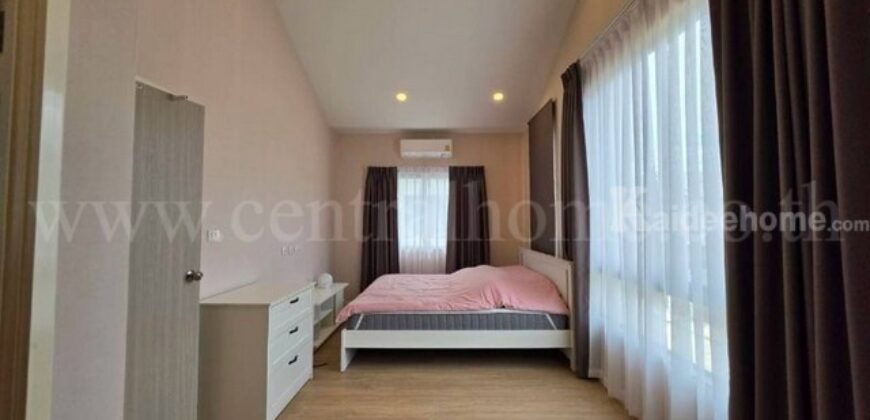 บ้านแฝด หมู่บ้าน เพอร์เฟค พาร์ค ราชพฤกษ์-346 หลังมุม บ้านสวย ทำเลดี