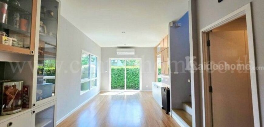 บ้านแฝด อณาสิริ ติวานนท์ – ศรีสมาน หลังมุม บ้านสวยทำเลดี