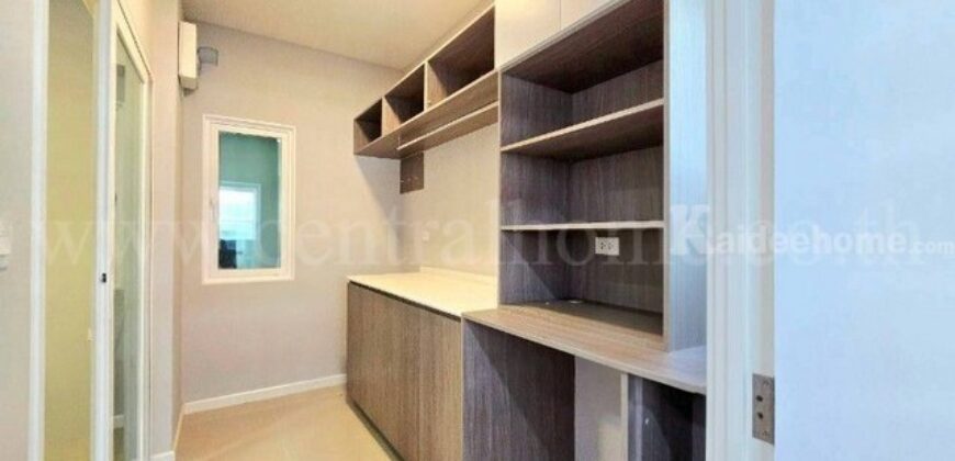 บ้านแฝด อณาสิริ ติวานนท์ – ศรีสมาน หลังมุม บ้านสวยทำเลดี