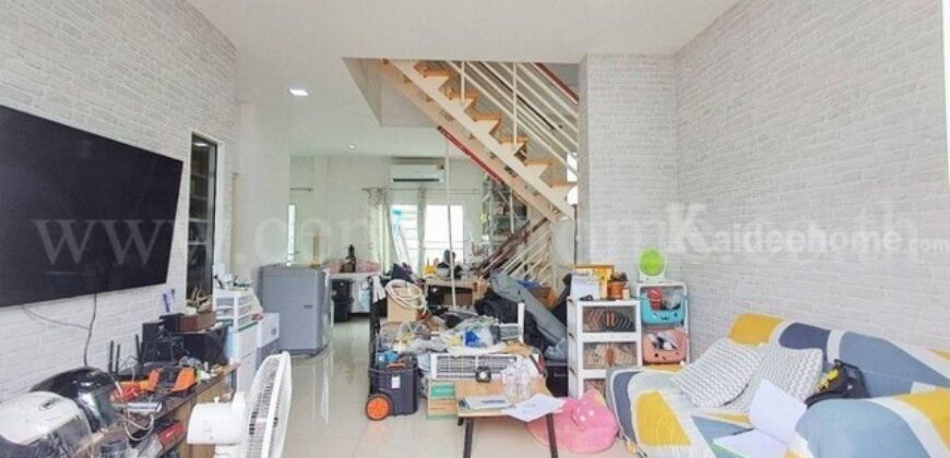 บ้านเดี่ยวหลังเดียวใน ม.ทริโอทาวน์ อัสสัมชัญ ศรีราชา ราคาถูกกว่าบ้านแฝด