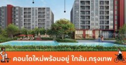 dcondo Vivid Rangsit คอนโดตรงข้าม ม.กรุงเทพ ข้ามสะพานลอย = ถึงมหาลัย พร้อมอยู่! โทร 061-616-1426