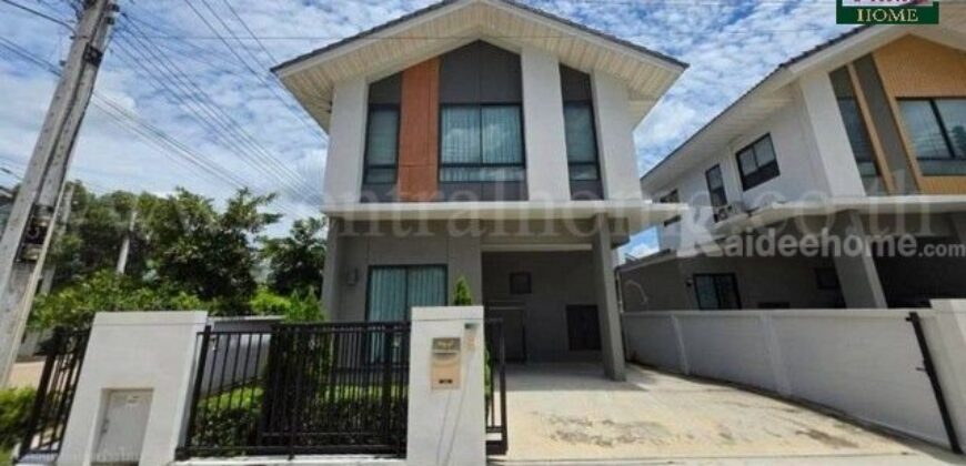 บ้านแฝด หมู่บ้าน เพอร์เฟค พาร์ค ราชพฤกษ์-346 หลังมุม บ้านสวย ทำเลดี