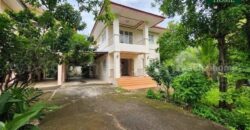 บ้านเดี่ยว 2 ชั้น พร้อมที่ดิน 245.4 ตร.วา ซอยบางกร่าง 62 ติดถนนราชพฤกษ์ ราคาดี