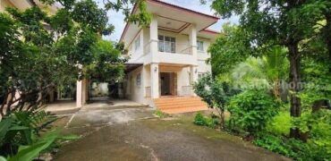 บ้านเดี่ยว 2 ชั้น พร้อมที่ดิน 245.4 ตร.วา ซอยบางกร่าง 62 ติดถนนราชพฤกษ์ ราคาดี