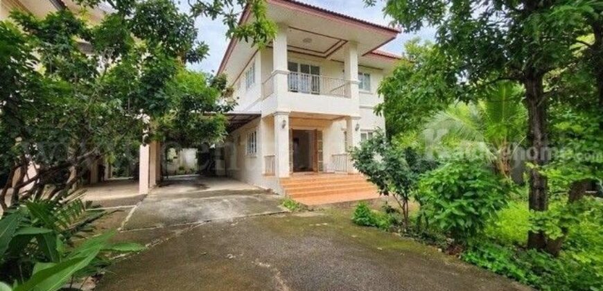 บ้านเดี่ยว 2 ชั้น พร้อมที่ดิน 245.4 ตร.วา ซอยบางกร่าง 62 ติดถนนราชพฤกษ์ ราคาดี