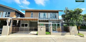 บ้านแฝด อณาสิริ ติวานนท์ – ศรีสมาน หลังมุม บ้านสวยทำเลดี