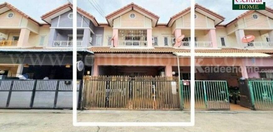 ทาวน์โฮม 2 ชั้น ซื่อตรง สายไหม บ้านพร้อมอยู่ ถูกสุดในโครงการ