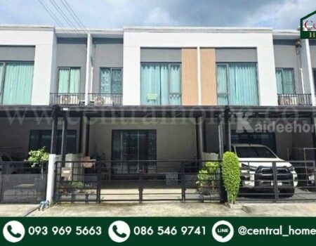 ทาวน์โฮม 2 ชั้น พลีโน่ วิภาวดี – ดอนเมือง บ้านสวย ทำเลดี ถูกสุดในโครงการ