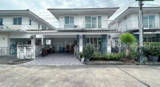 บ้านแฝด เพอร์เฟค พาร์ค พระราม 5 – บางใหญ่ สภาพดี พร้อมอยู่ ต่อเติมเต็ม 