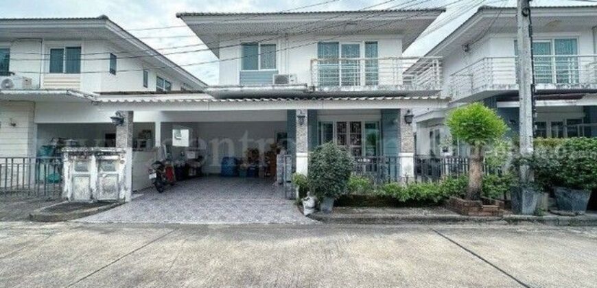 บ้านแฝด เพอร์เฟค พาร์ค พระราม 5 – บางใหญ่ สภาพดี พร้อมอยู่ ต่อเติมเต็ม 