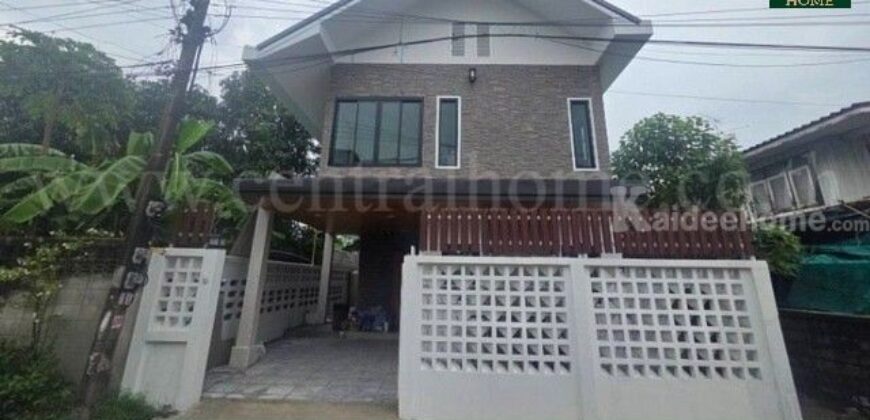 บ้านใหม่ สไตล์โมเดิร์นทรอปิคอล ประชาชื่น สามัคคี นนทบุรี