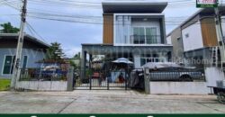 บ้านเดี่ยวหลังเดียวใน ม.ทริโอทาวน์ อัสสัมชัญ ศรีราชา ราคาถูกกว่าบ้านแฝด
