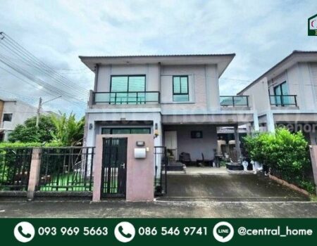 บ้านแฝด เดอะแพลนท์ วงแหวน – รังสิต หลังมุม บ้านสวย พร้อมอยู่
