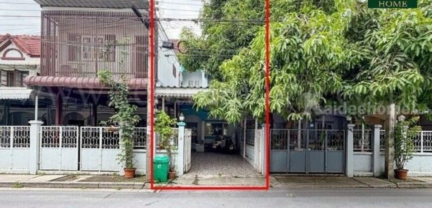 ทาวน์เฮ้าส์ สรงประภา 9 บุญอนันต์ หลังใหญ่ 25.6 ตร.ว. ต่อเติมครบ พื้นที่กว้าง สภาพดี พร้อมอยู่!