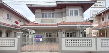 บ้านเดี่ยว 2 ชั้น หมู่บ้าน เฟื่อง สุข 2 ลำ โพ