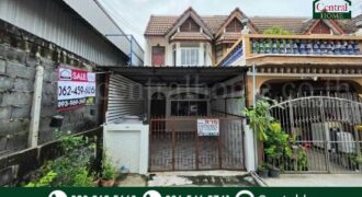 ทาวน์เฮ้าส์ สนามบินน้ำ ซอยนนทบุรี 20 (ซอยโรงน้ำแข็ง) รีโนเวทใหม่ หลังริม ราคาถูก