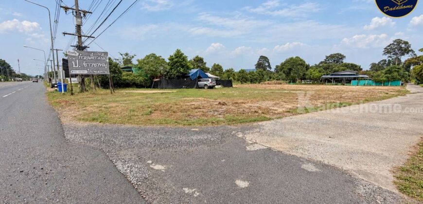 ขายที่ดินแปลงมุม บ้านนา นครนายก 1 ไร่ ราคาดี