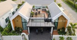 บ้านเดี่ยว ชั้นเดียว 91 ตรว. สไตล์นอร์ดิก (Nordic House Style) สวยหรู ร่มรื่น กว้างขวาง พร้อมเข้าอยู่ได้ทันที